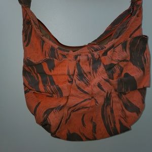 French Connection Hobo Style Bucket Bag With Bow